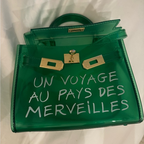 Green jelly au voyage large bag - Picture 1 of 2
